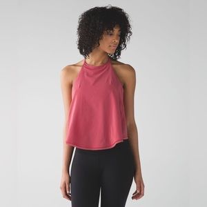 Lululemon Free Spirit Tank Built In Bra in Fireside Red Size 4
